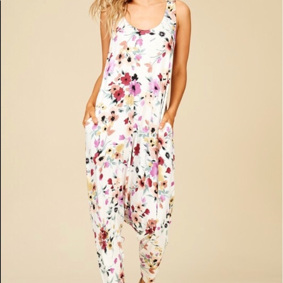 Clearance! Knit Jumpsuit with pockets - Picture 1 of 1